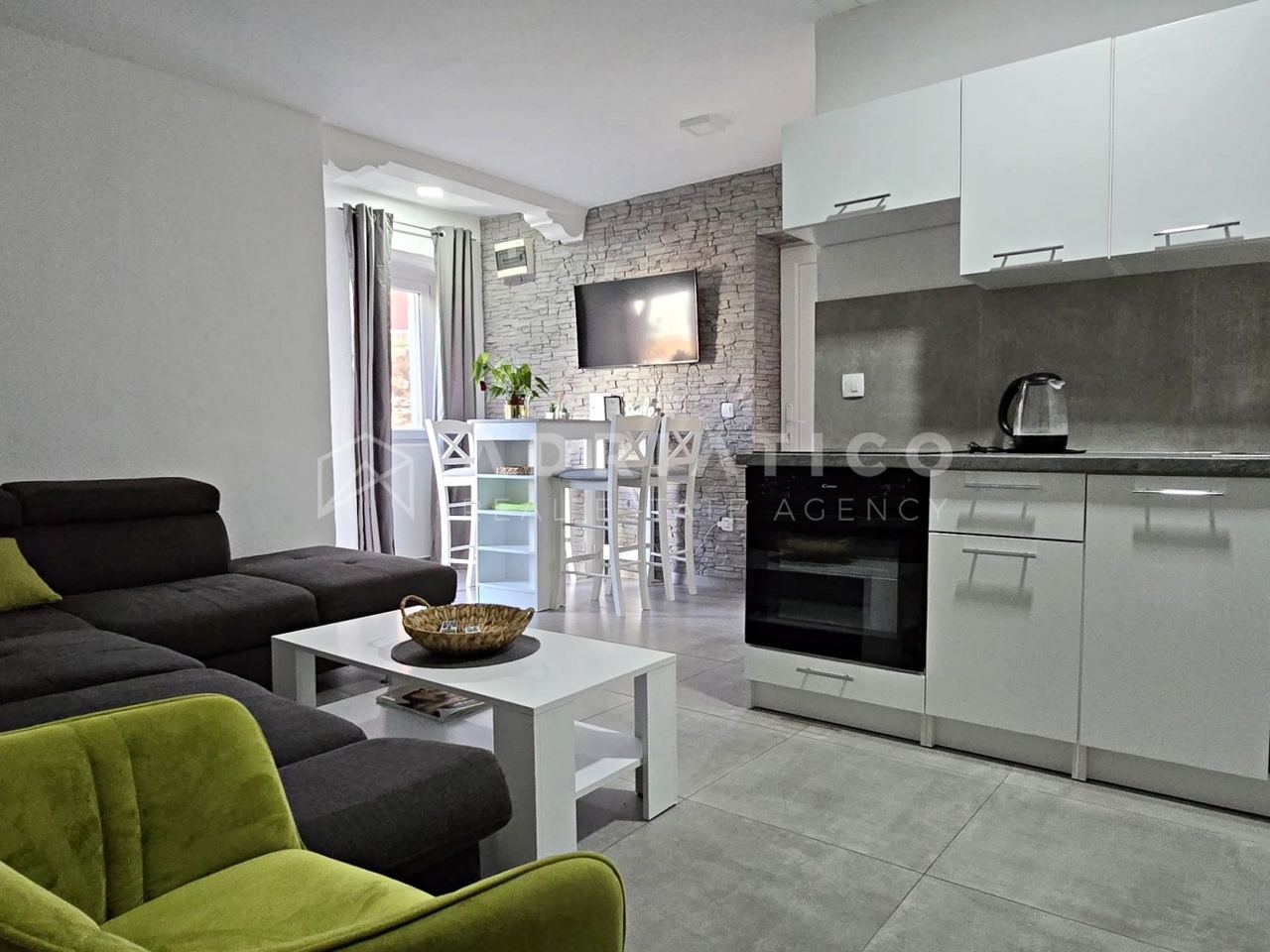 Apartment u Rovinj, 60m², 2 sobe