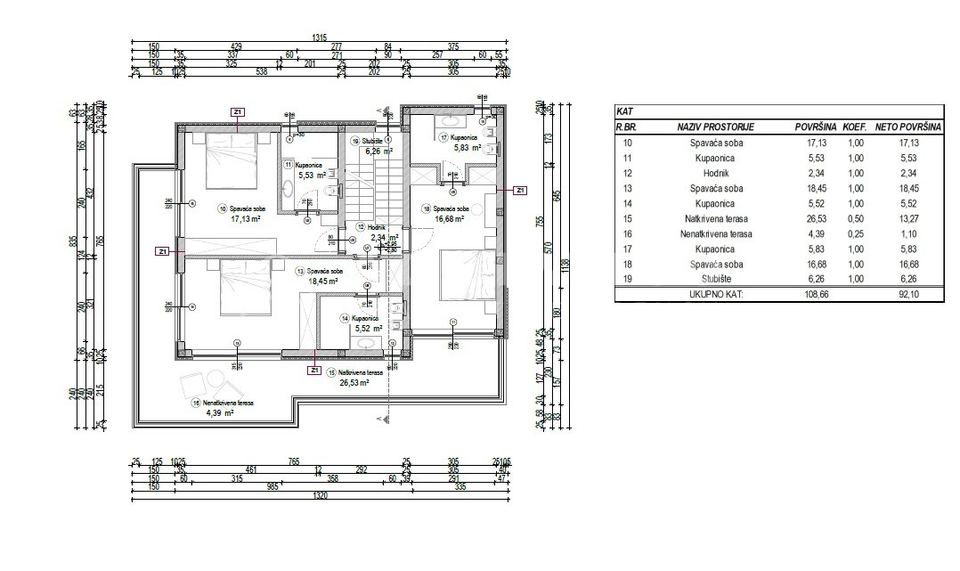 Poreč, Istria – Luxury Villa with Pool and Sea View — floor plan 3