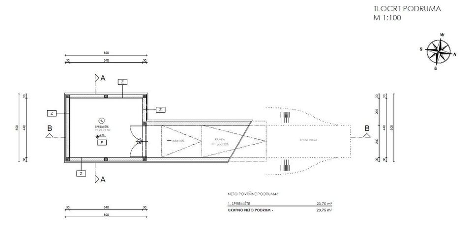 Grundstück Verkauf Rovinj 13959 m2 — Grundriss 1