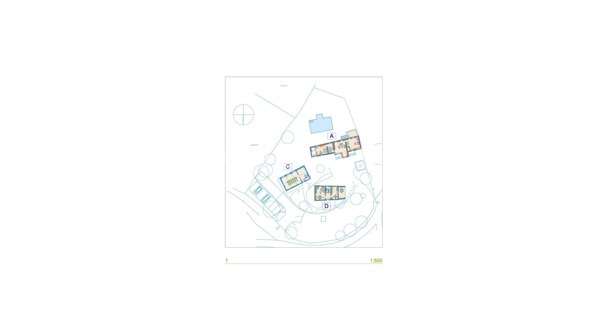 Grožnjan,surroundings,unique property in the heart of untouched nature — floor plan 1