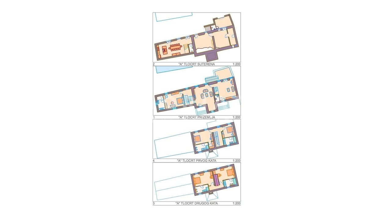 Grožnjan,surroundings,unique property in the heart of untouched nature — floor plan 2